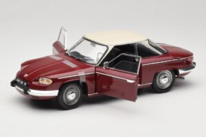 Panhard 24 CT Rot Solido 1:18 1832500 Druckguss — Bild 2 von 8