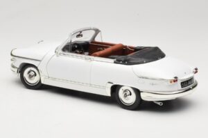 Panhard PL17 Cabriolet Weiß Solido 1:18 8174 Druckguss — Bild 7 von 8