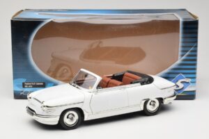 Panhard PL17 Cabriolet Weiß Solido 1:18 8174 Druckguss — Bild 8 von 8
