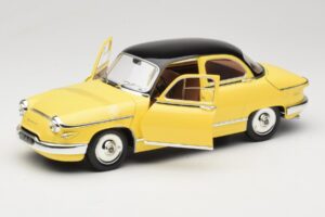Panhard PL17 Gelb Solido 1:18 8173 Druckguss — Bild 2 von 8