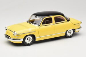 Panhard PL17 Gelb Solido 1:18 8173 Druckguss