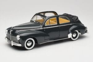 Peugeot 203 Cabriolet Schwarz Solido 1:18 8156 Druckguss
