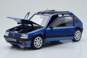 Peugeot 205 GTi 1.9 Mit Glasschiebedach Miami Blau Norev 1:18 184844 Druckguss — Bild 2 von 8