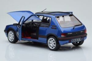 Peugeot 205 GTi 1.9 Mit Glasschiebedach Miami Blau Norev 1:18 184844 Druckguss — Bild 5 von 8