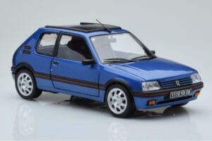 Peugeot 205 GTi 1.9 Mit Glasschiebedach Miami Blau Norev 1:18 184844 Druckguss — Bild 6 von 8