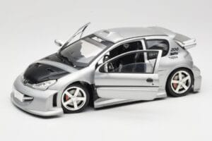 Peugeot 206 MTK Silber Solido 1:18 1817 Druckguss — Bild 2 von 8