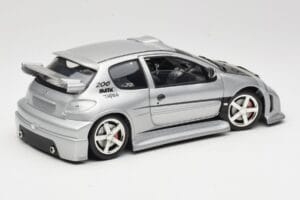 Peugeot 206 MTK Silber Solido 1:18 1817 Druckguss — Bild 3 von 8
