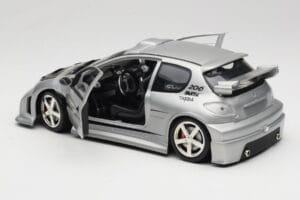 Peugeot 206 MTK Silber Solido 1:18 1817 Druckguss — Bild 5 von 8