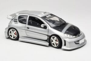 Peugeot 206 MTK Silber Solido 1:18 1817 Druckguss — Bild 6 von 8