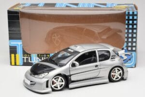 Peugeot 206 MTK Silber Solido 1:18 1817 Druckguss — Bild 8 von 8