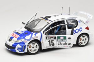 Peugeot 206 WRC #15 G. Panizzi / H. Panizzi WRC 1999 Solido 1:18 9016 Druckguss — Bild 2 von 8