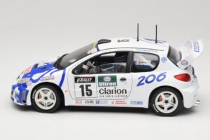 Peugeot 206 WRC #15 G. Panizzi / H. Panizzi WRC 1999 Solido 1:18 9016 Druckguss — Bild 4 von 8