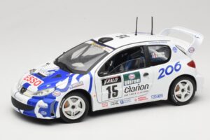 Peugeot 206 WRC #15 G. Panizzi / H. Panizzi WRC 1999 Solido 1:18 9016 Druckguss