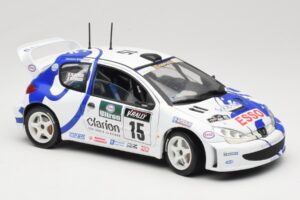 Peugeot 206 WRC #15 G. Panizzi / H. Panizzi WRC 1999 Solido 1:18 9016 Druckguss — Bild 6 von 8