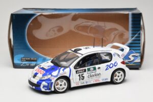 Peugeot 206 WRC #15 G. Panizzi / H. Panizzi WRC 1999 Solido 1:18 9016 Druckguss — Bild 8 von 8