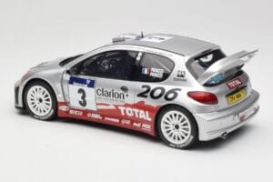 Peugeot 206 WRC #3 G. Panizzi / H. Panizzi Rally Tour de Corse 2002 Otto 1:18 OT1085 Resin — Bild 5 von 6