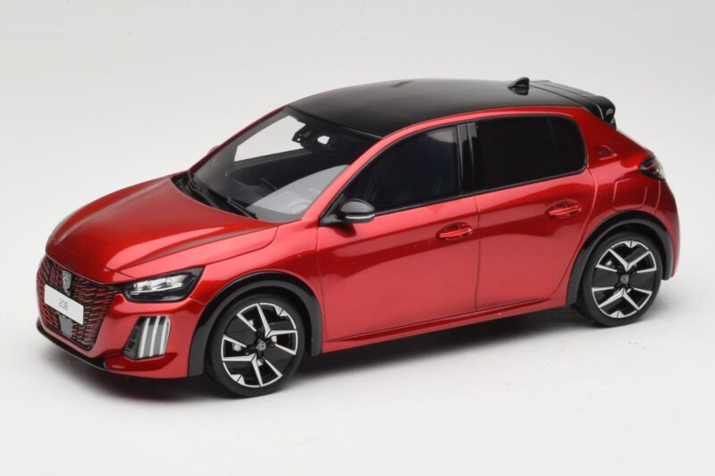 Peugeot 208 GT Hybrid Red Elixir Otto 1:18 OT1163 Resin