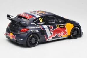 Peugeot 208 WRX #9 S. Loeb World RX of Belgium 2018 Otto 1:18 OT455 Resin — Bild 2 von 6