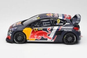 Peugeot 208 WRX #9 S. Loeb World RX of Belgium 2018 Otto 1:18 OT455 Resin — Bild 3 von 6