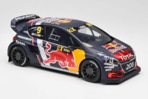 Peugeot 208 WRX #9 S. Loeb World RX of Belgium 2018 Otto 1:18 OT455 Resin — Bild 4 von 6