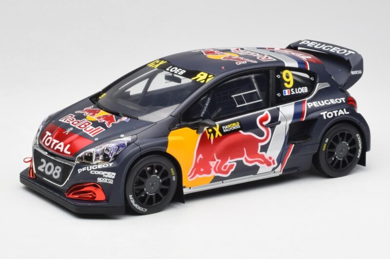 Peugeot 208 WRX #9 S. Loeb World RX of Belgium 2018 Otto 1:18 OT455 Resin