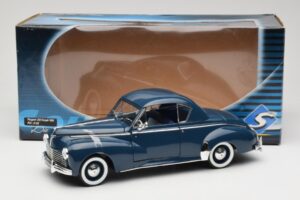 Peugeot 302 Coupe Blau Solido 1:18 8168 Druckguss — Bild 8 von 8
