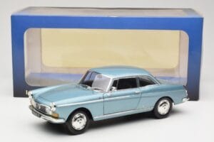 Peugeot 404 Coupe Blau Norev 1:18 184745 Druckguss — Bild 8 von 8
