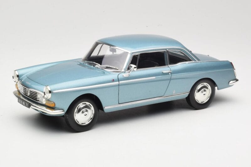 Peugeot 404 Coupe Blau Norev 1:18 184745 Druckguss