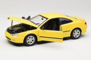 Peugeot 406 Coupe Gelb Gate 1:18 01022 Druckguss — Bild 2 von 8