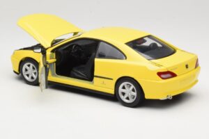 Peugeot 406 Coupe Gelb Gate 1:18 01022 Druckguss — Bild 5 von 8