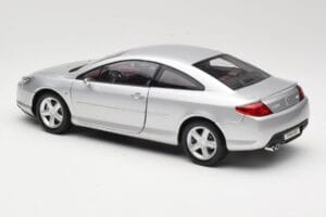 Peugeot 407 Coupe Silber Norev 1:18 184747 Druckguss — Bild 7 von 8