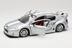 Peugeot 407 Racing Silber Solido 1:18 90642 Druckguss — Bild 2 von 8