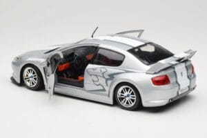 Peugeot 407 Racing Silber Solido 1:18 90642 Druckguss — Bild 5 von 8