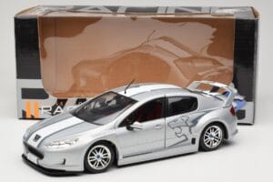 Peugeot 407 Racing Silber Solido 1:18 90642 Druckguss — Bild 8 von 8
