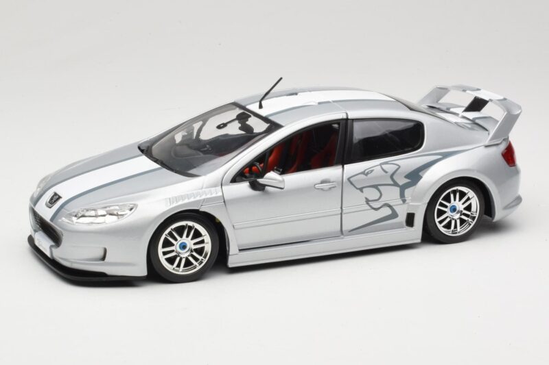 Peugeot 407 Racing Silber Solido 1:18 90642 Druckguss