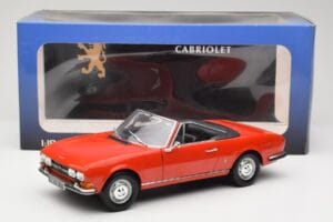 Peugeot 504 Cabriolet Rot Norev 1:18 184754 Druckguss — Bild 8 von 8