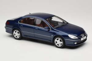 Peugeot 607 Phase II 3.0 V6 Blau Otto 1:18 OT485 Resin — Bild 4 von 6