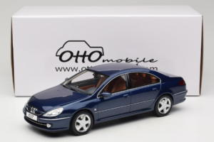 Peugeot 607 Phase II 3.0 V6 Blau Otto 1:18 OT485 Resin — Bild 6 von 6
