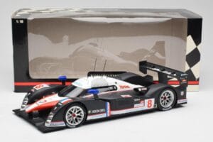 Peugeot 908 HDi LMP1 #8 S. Sarrazin / P. Lamy / S. Bourdais 24 Hours of Le Mans 2nd 2007 Minichamps 1:18 150071208 Druckguss — Bild 6 von 6