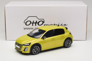Peugeot E-208 GT Jaune Agueda Otto 1:18 OT1164 Resin — Bild 6 von 6