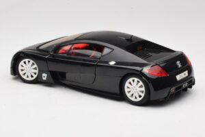 Peugeot RC Pique Schwarz Solido 1:18 8147 Druckguss — Bild 7 von 8