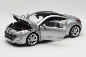 Peugeot RCZ Mercury Grey Norev 1:18 184875 Druckguss — Bild 2 von 8