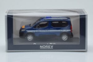 Peugeot Rifter Gendarmerie Otremer Blau Norev 1:43 479064 Druckguss — Bild 4 von 4