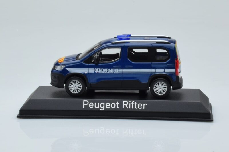 Peugeot Rifter Gendarmerie Otremer Blau Norev 1:43 479064 Druckguss