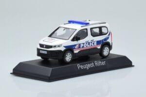 Peugeot Rifter Police Nationale Weiß Norev 1:43 479065 Druckguss — Bild 2 von 4