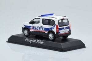 Peugeot Rifter Police Nationale Weiß Norev 1:43 479065 Druckguss — Bild 3 von 4