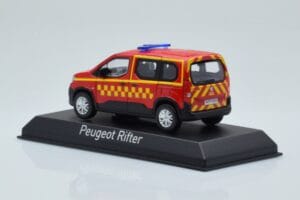 Peugeot Rifter Sapeurs Pompiers Rot Norev 1:43 479071 Druckguss — Bild 3 von 4