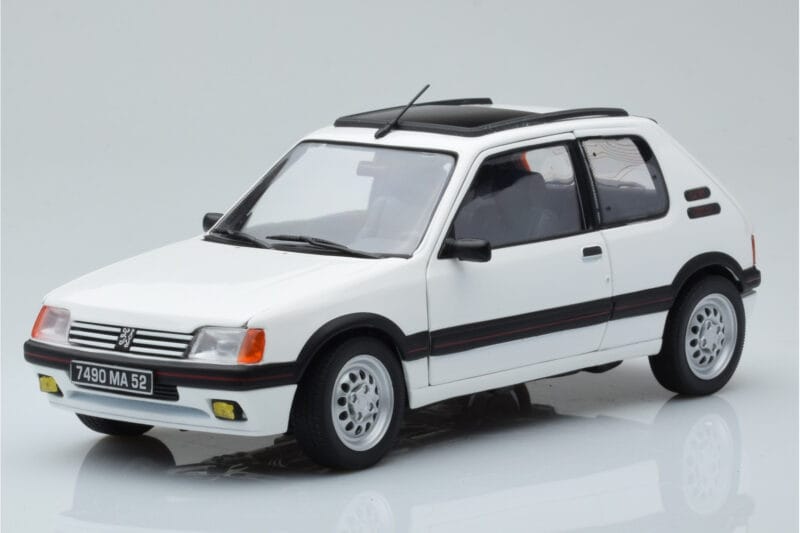 Peugeot 205 GTi 1.6 Weiß Norev 1:18 184849 Druckguss