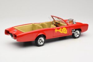 Pontiac GTO Monkeemobile Rot ERTL 1:18 33150 Druckguss — Bild 3 von 8