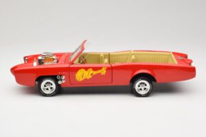 Pontiac GTO Monkeemobile Rot ERTL 1:18 33150 Druckguss — Bild 4 von 8